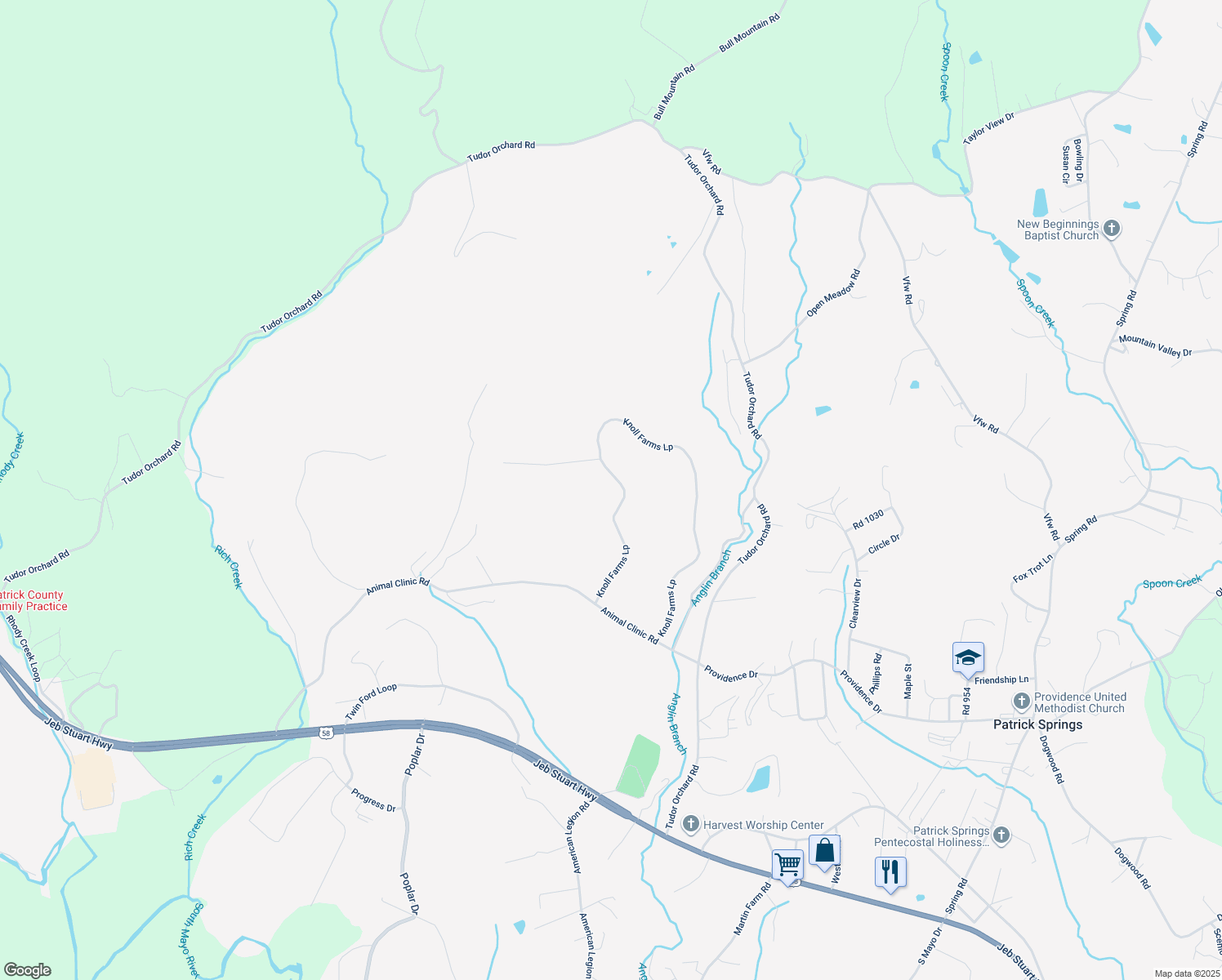 map of restaurants, bars, coffee shops, grocery stores, and more near 403 Pine Knoll Farms Loop in Stuart