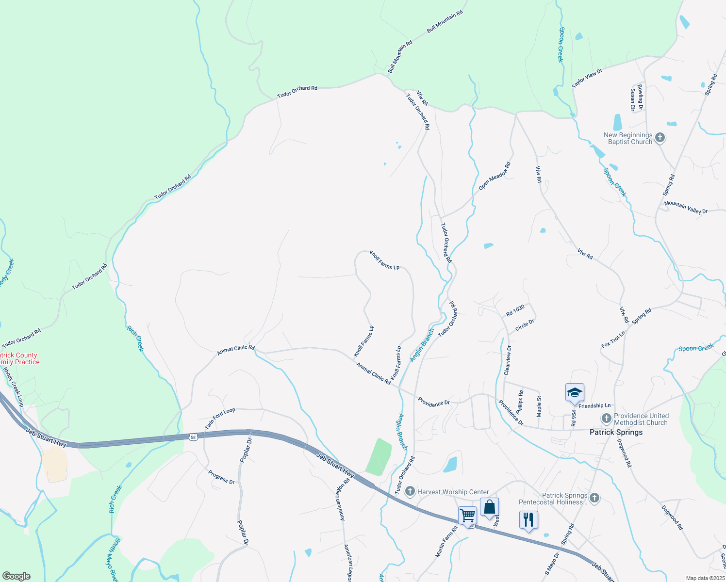 map of restaurants, bars, coffee shops, grocery stores, and more near 403 Pine Knoll Farms Loop in Stuart