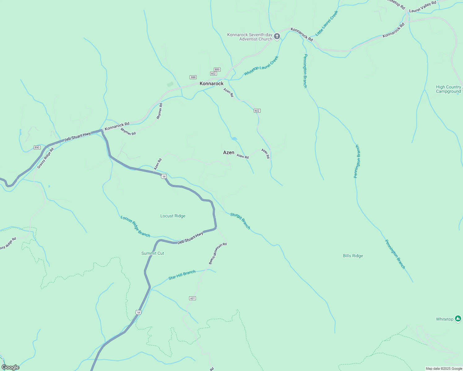 map of restaurants, bars, coffee shops, grocery stores, and more near 21567 Silver Mountain Road in Damascus