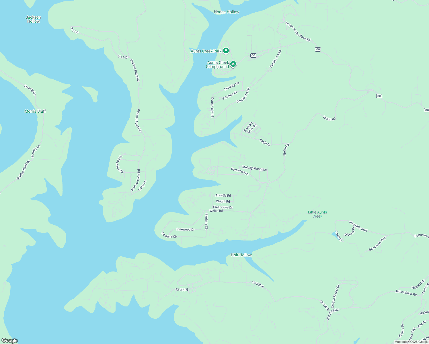 map of restaurants, bars, coffee shops, grocery stores, and more near 257-299 Terrace Crest Lane in Reeds Spring