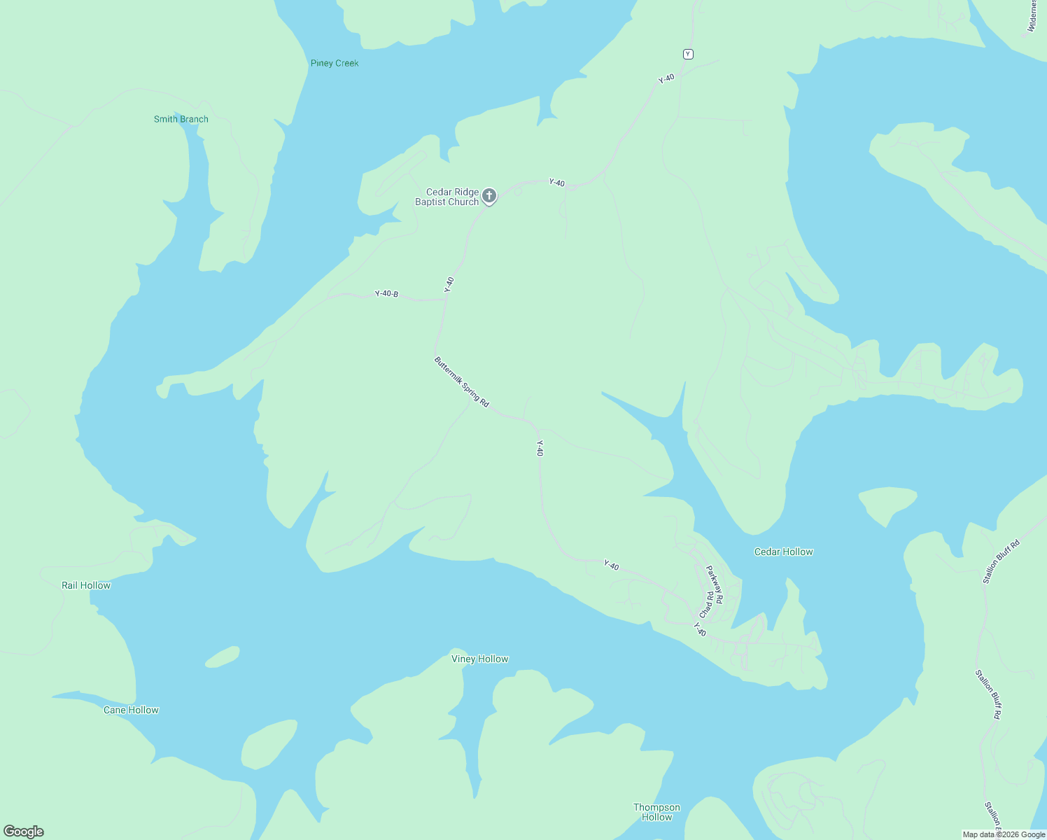 map of restaurants, bars, coffee shops, grocery stores, and more near 1779 Buttermilk Spring Road in Galena
