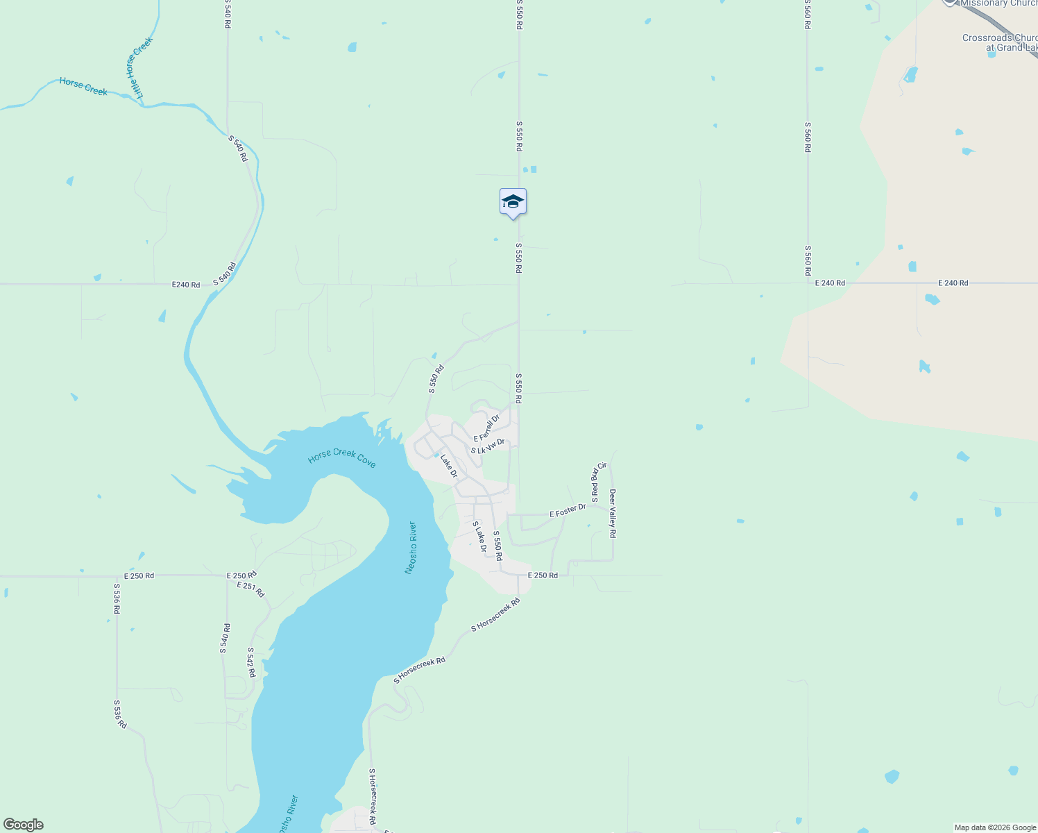 map of restaurants, bars, coffee shops, grocery stores, and more near East Ferrell Drive in Afton
