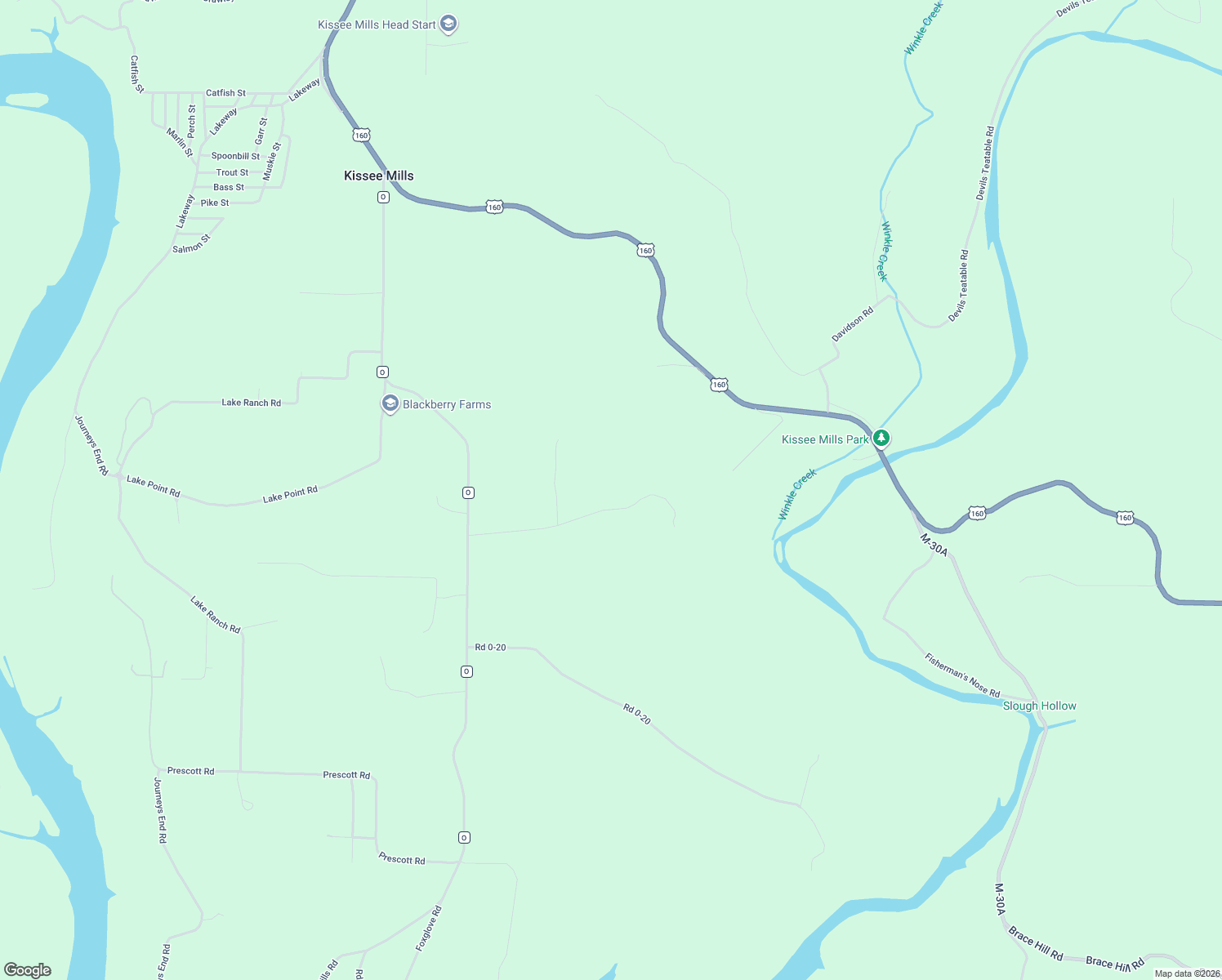 map of restaurants, bars, coffee shops, grocery stores, and more near in Kissee Mills
