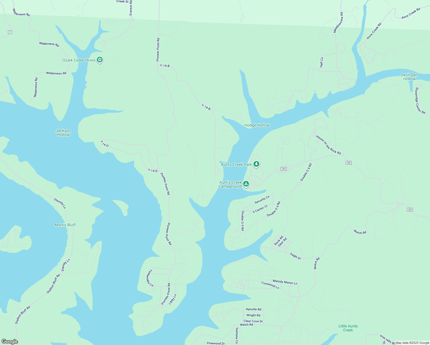 1200 Lake Forest Drive, Galena MO Walk Score