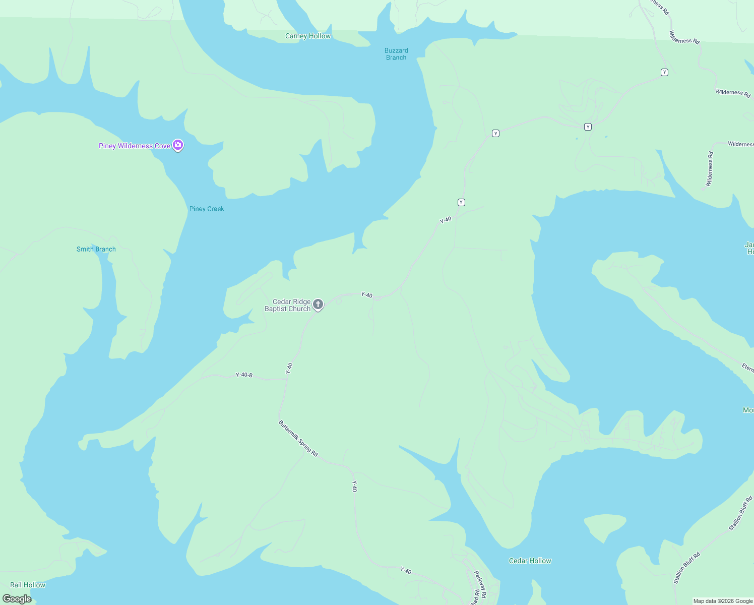 map of restaurants, bars, coffee shops, grocery stores, and more near 546 Buttermilk Spring Road in Galena