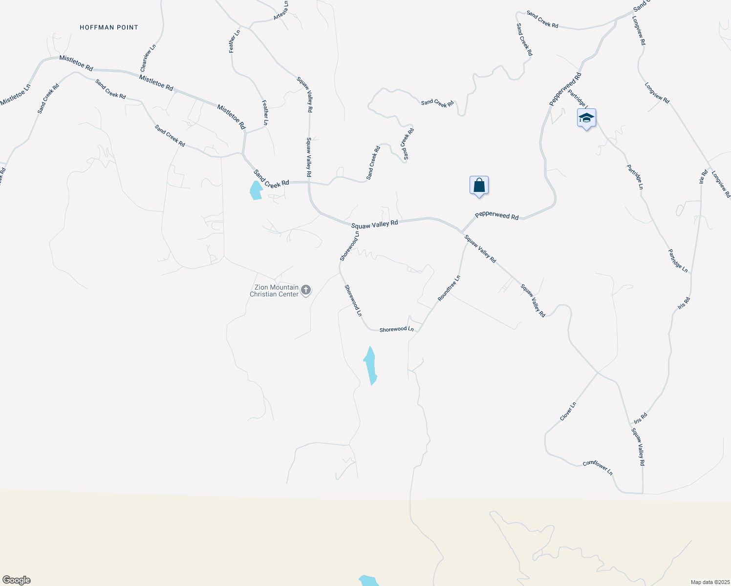 map of restaurants, bars, coffee shops, grocery stores, and more near 37980 Shorewood Lane in Yokuts Valley