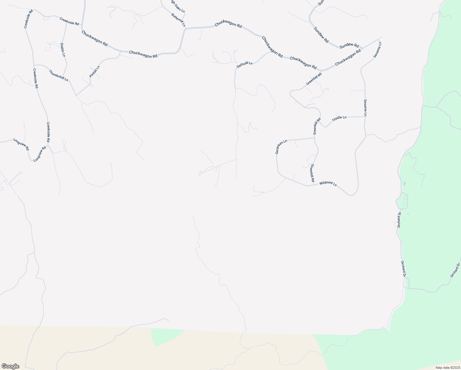 map of restaurants, bars, coffee shops, grocery stores, and more near 50785 Daffodil Lane in Yokuts Valley