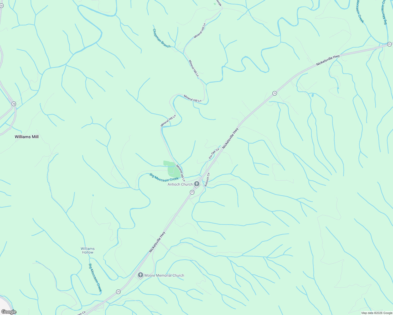 map of restaurants, bars, coffee shops, grocery stores, and more near 189 Pin Oak Circle in Gate City