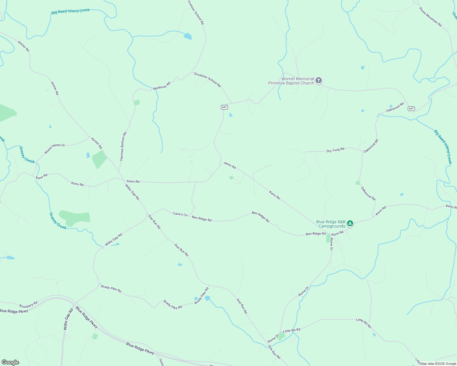 map of restaurants, bars, coffee shops, grocery stores, and more near 136 Jonahs Knob Lane in Laurel Fork