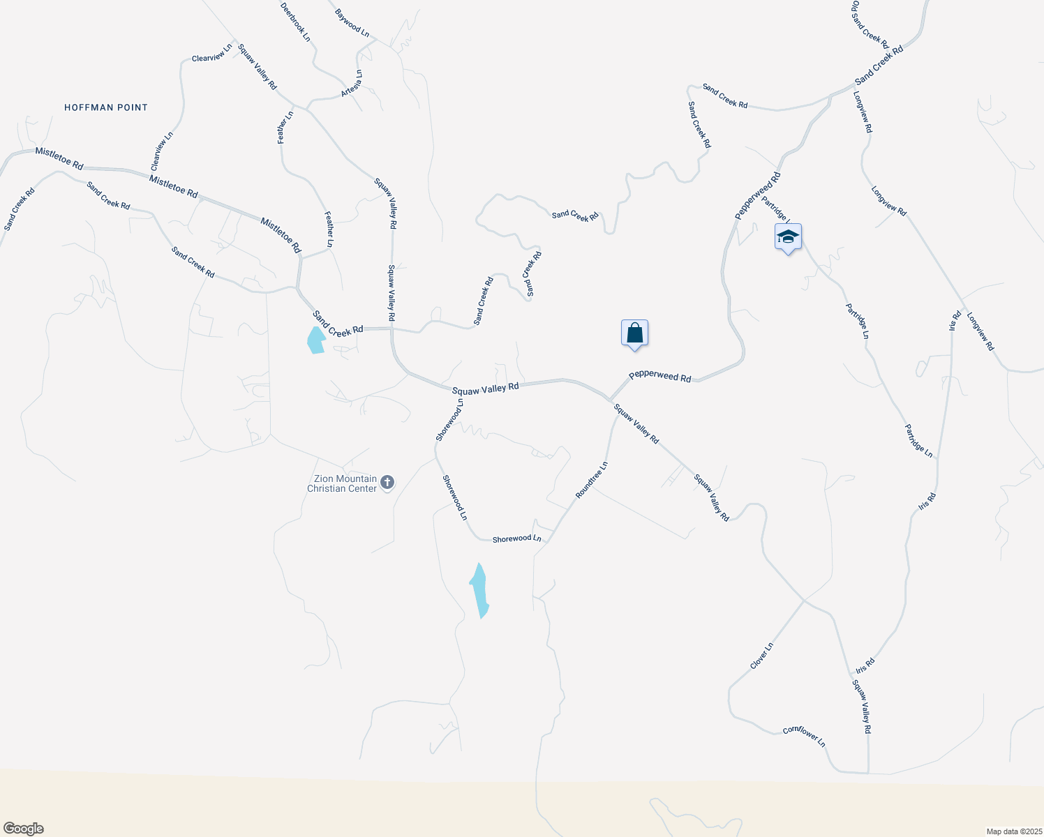 map of restaurants, bars, coffee shops, grocery stores, and more near 37847 Squaw Valley Road in Squaw Valley