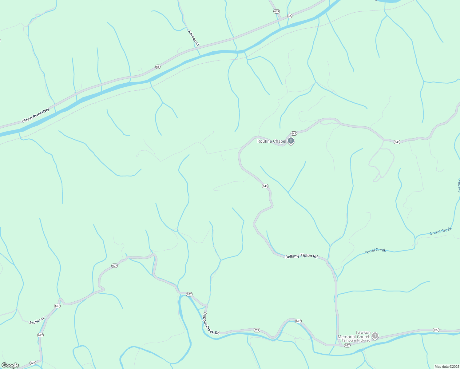 map of restaurants, bars, coffee shops, grocery stores, and more near 311 Heavens View Lane in Gate City