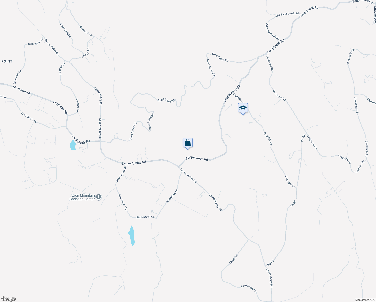 map of restaurants, bars, coffee shops, grocery stores, and more near 38325 Pepperweed Road in Squaw Valley