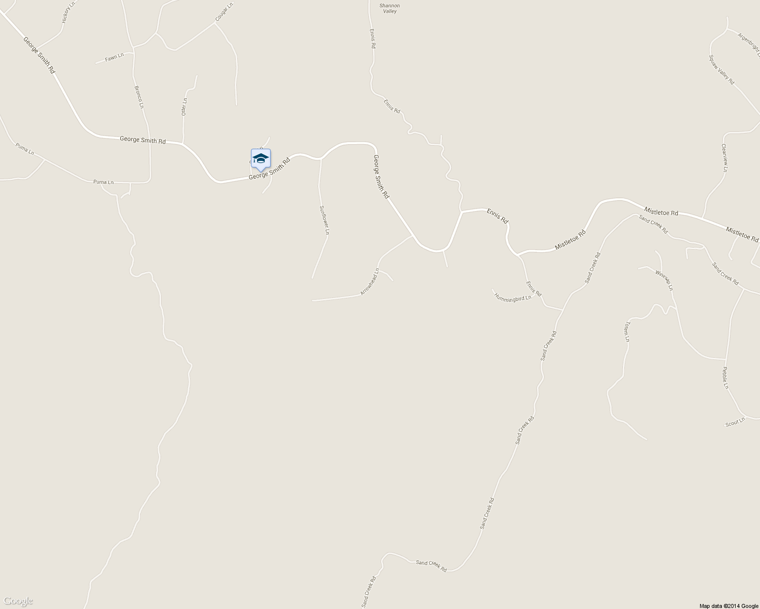 map of restaurants, bars, coffee shops, grocery stores, and more near 35616 Arrowhead Lane in Yokuts Valley