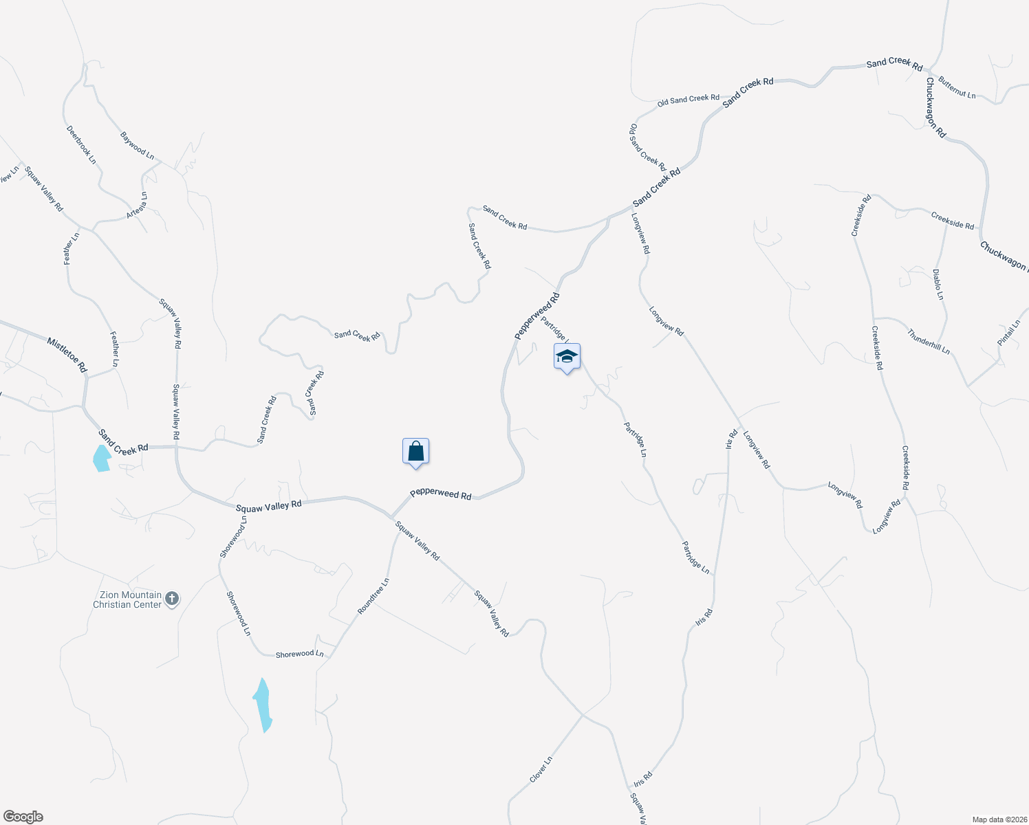 map of restaurants, bars, coffee shops, grocery stores, and more near 38938 Pepperweed Road in Squaw Valley