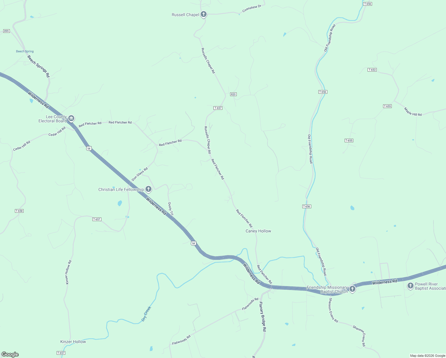map of restaurants, bars, coffee shops, grocery stores, and more near State Route 880 in Lee County