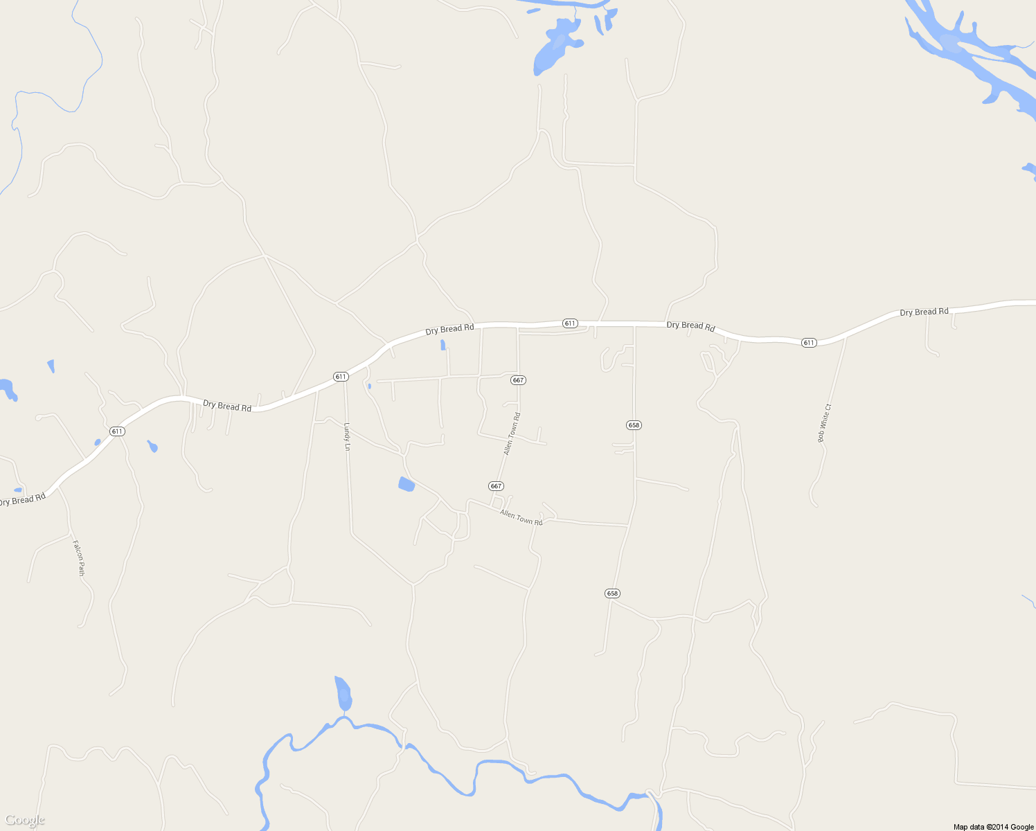 map of restaurants, bars, coffee shops, grocery stores, and more near Allen Town Road in Emporia