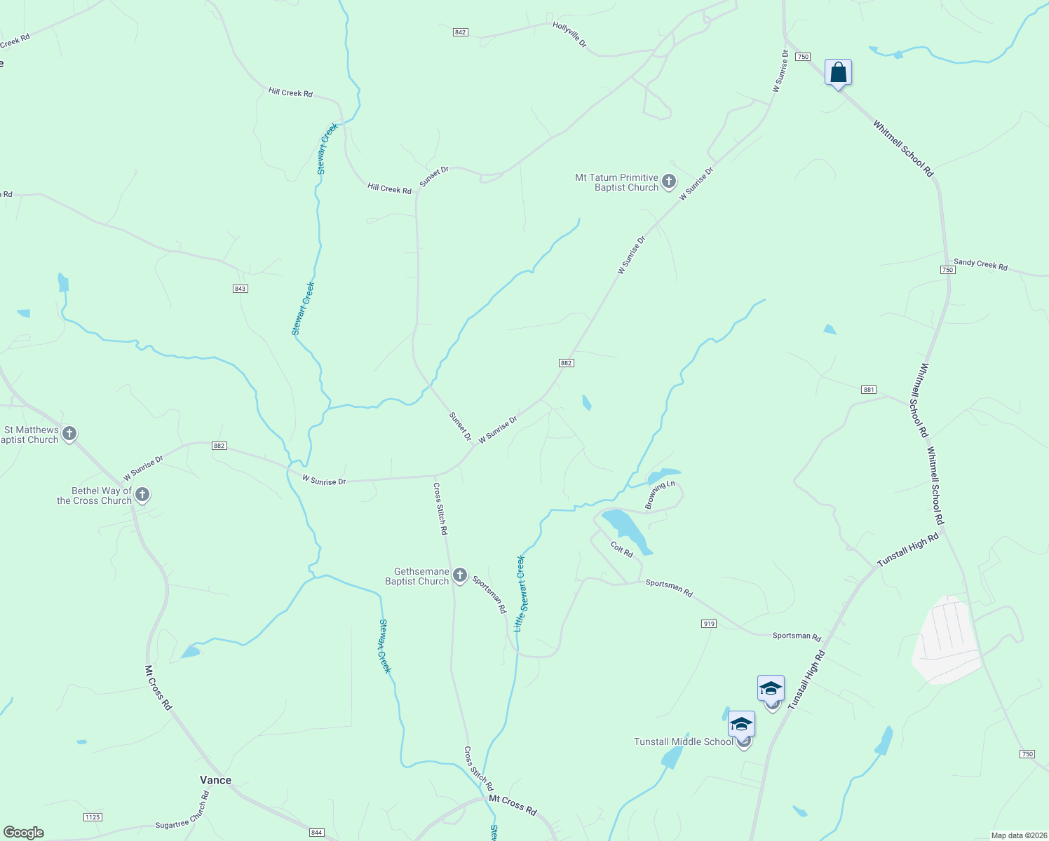 map of restaurants, bars, coffee shops, grocery stores, and more near 1741 West Sunrise Drive in Dry Fork