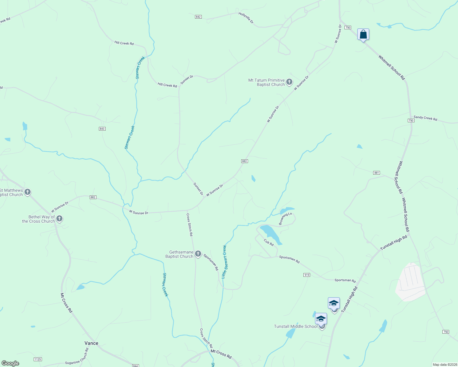 map of restaurants, bars, coffee shops, grocery stores, and more near 1741 West Sunrise Drive in Dry Fork