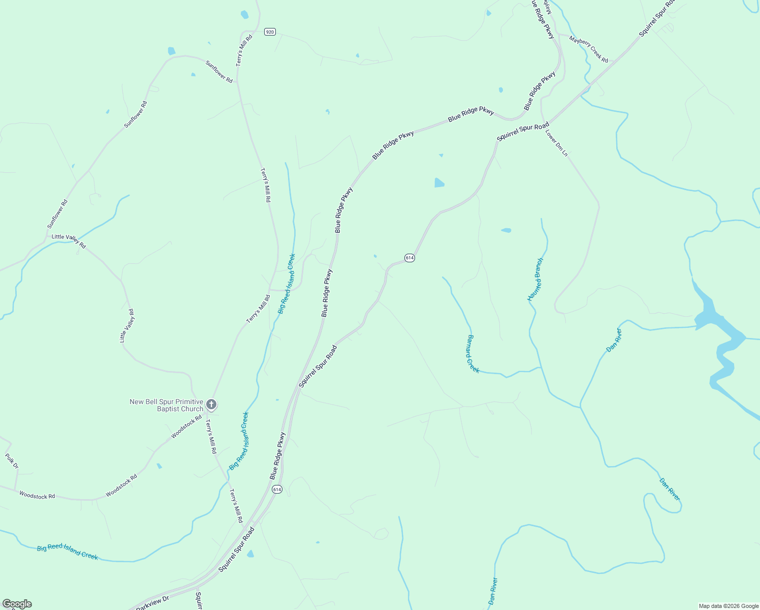 map of restaurants, bars, coffee shops, grocery stores, and more near 7637 Squirrel Spur Road in Meadows of Dan