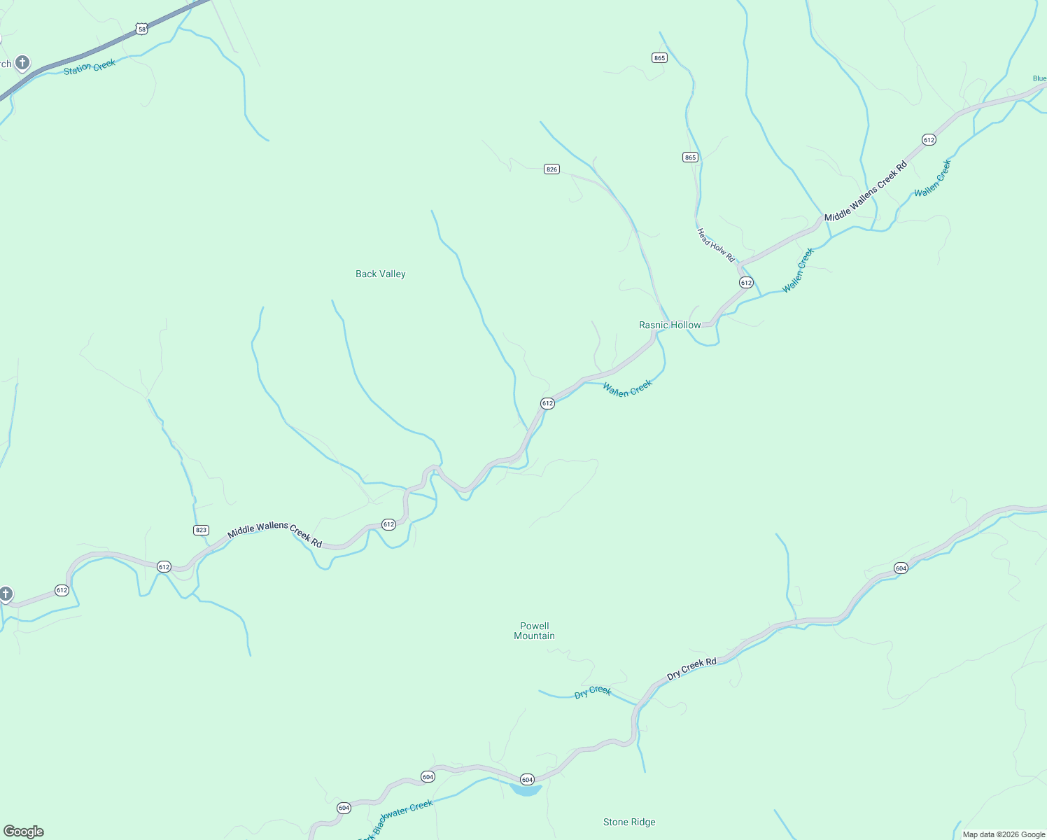map of restaurants, bars, coffee shops, grocery stores, and more near 2792 Middle Wallens Creek Road in Duffield