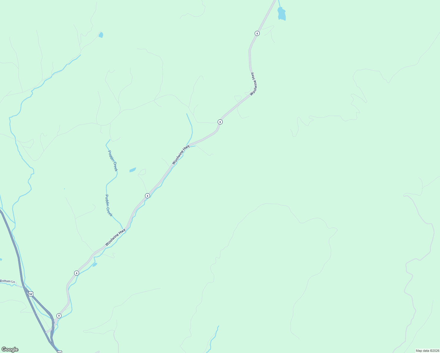 map of restaurants, bars, coffee shops, grocery stores, and more near 2004 Woolwine Highway in Stuart