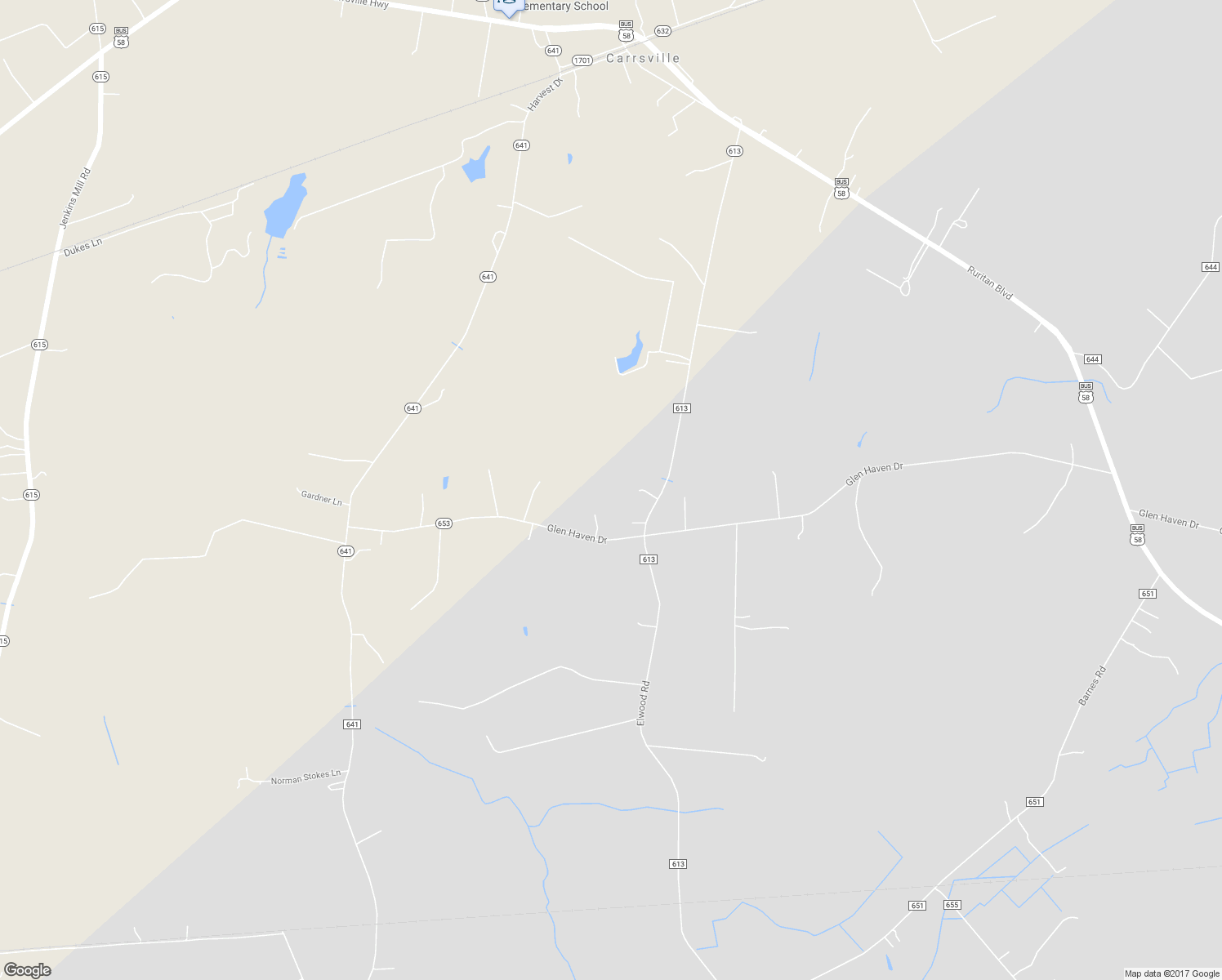 map of restaurants, bars, coffee shops, grocery stores, and more near 7715 Elwood Road in Suffolk
