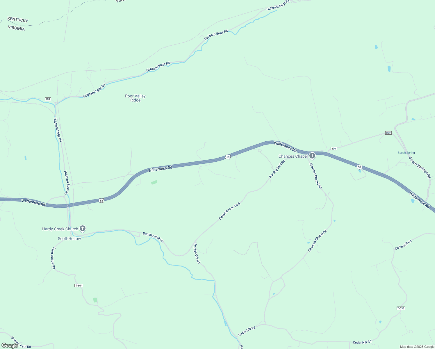 map of restaurants, bars, coffee shops, grocery stores, and more near Glen Daniels Trail in Lee County