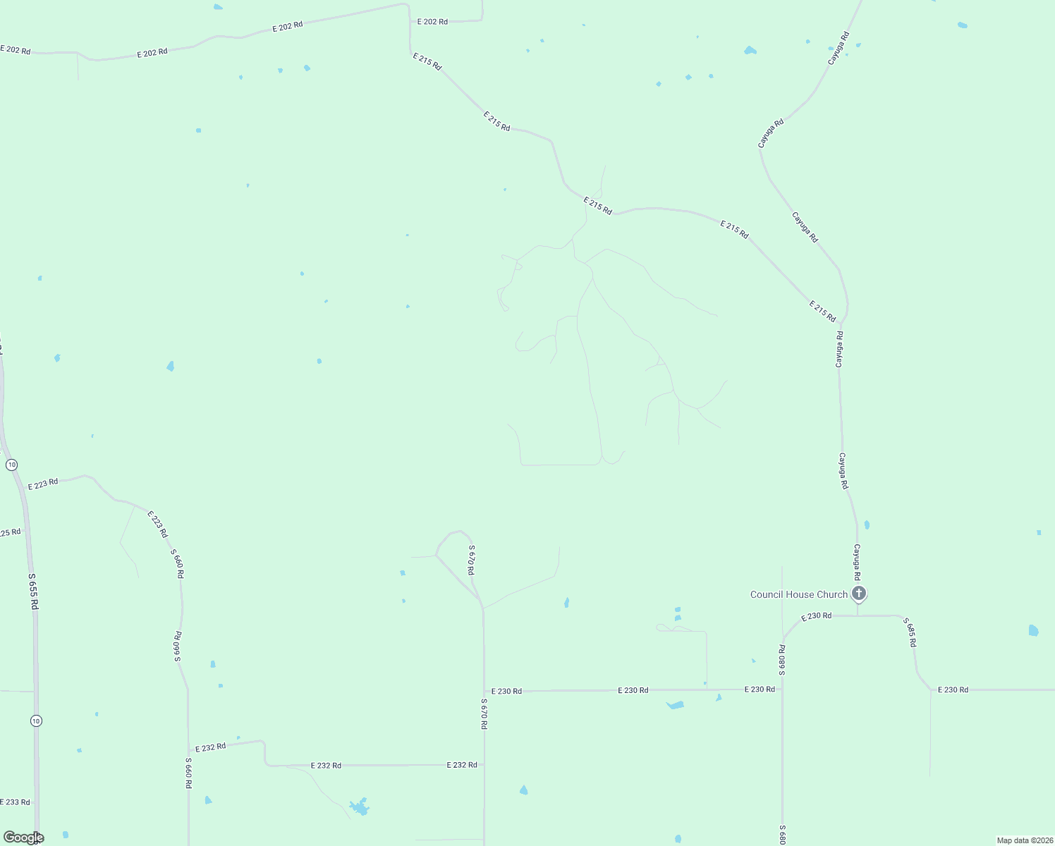 map of restaurants, bars, coffee shops, grocery stores, and more near 22251 South 673 Road in Wyandotte
