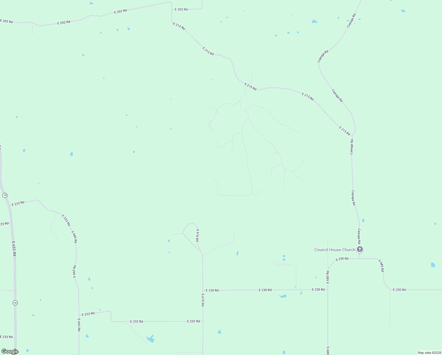 map of restaurants, bars, coffee shops, grocery stores, and more near 22251 South 673 Road in Wyandotte