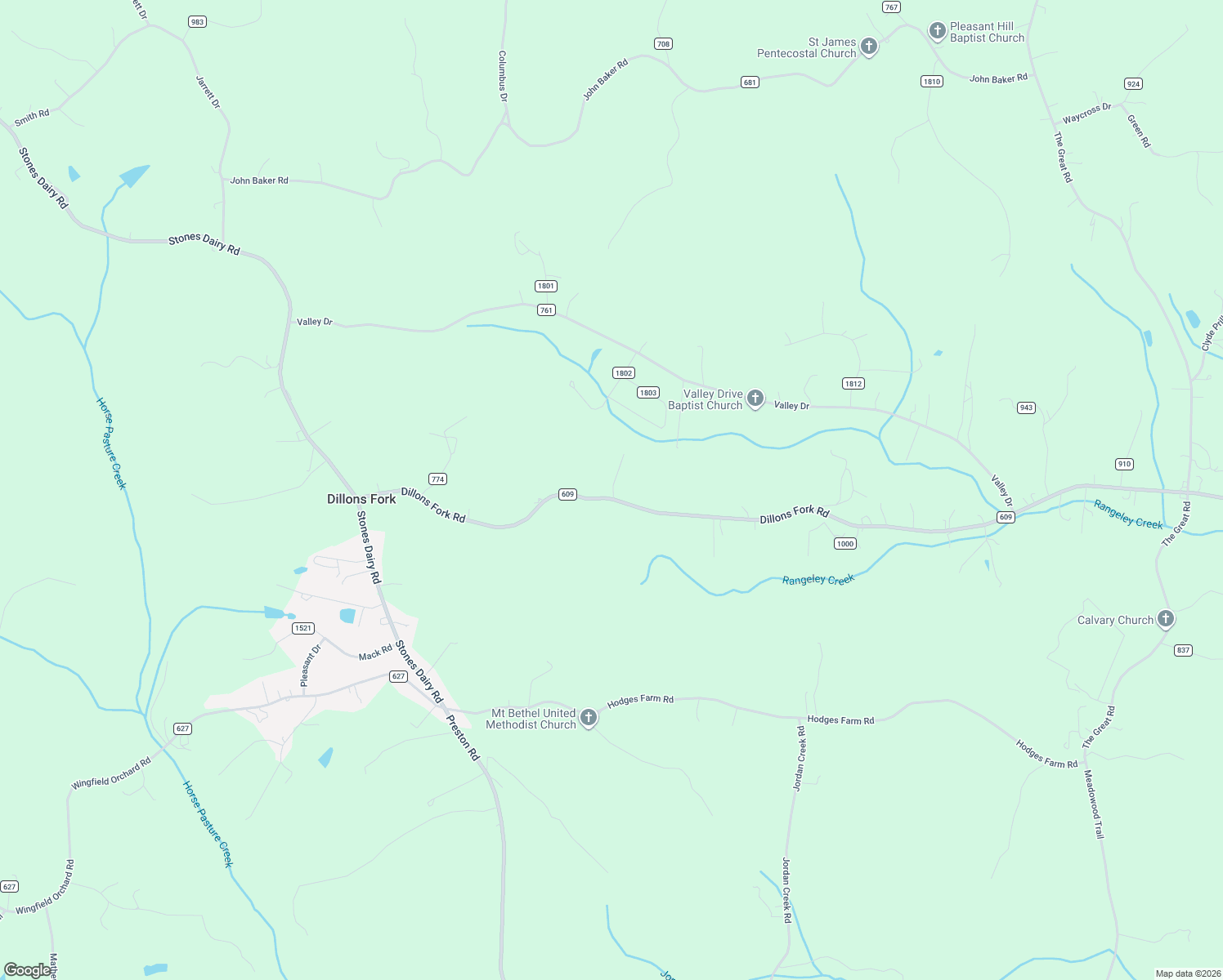 map of restaurants, bars, coffee shops, grocery stores, and more near 3100 Dillons Fork Road in Fieldale