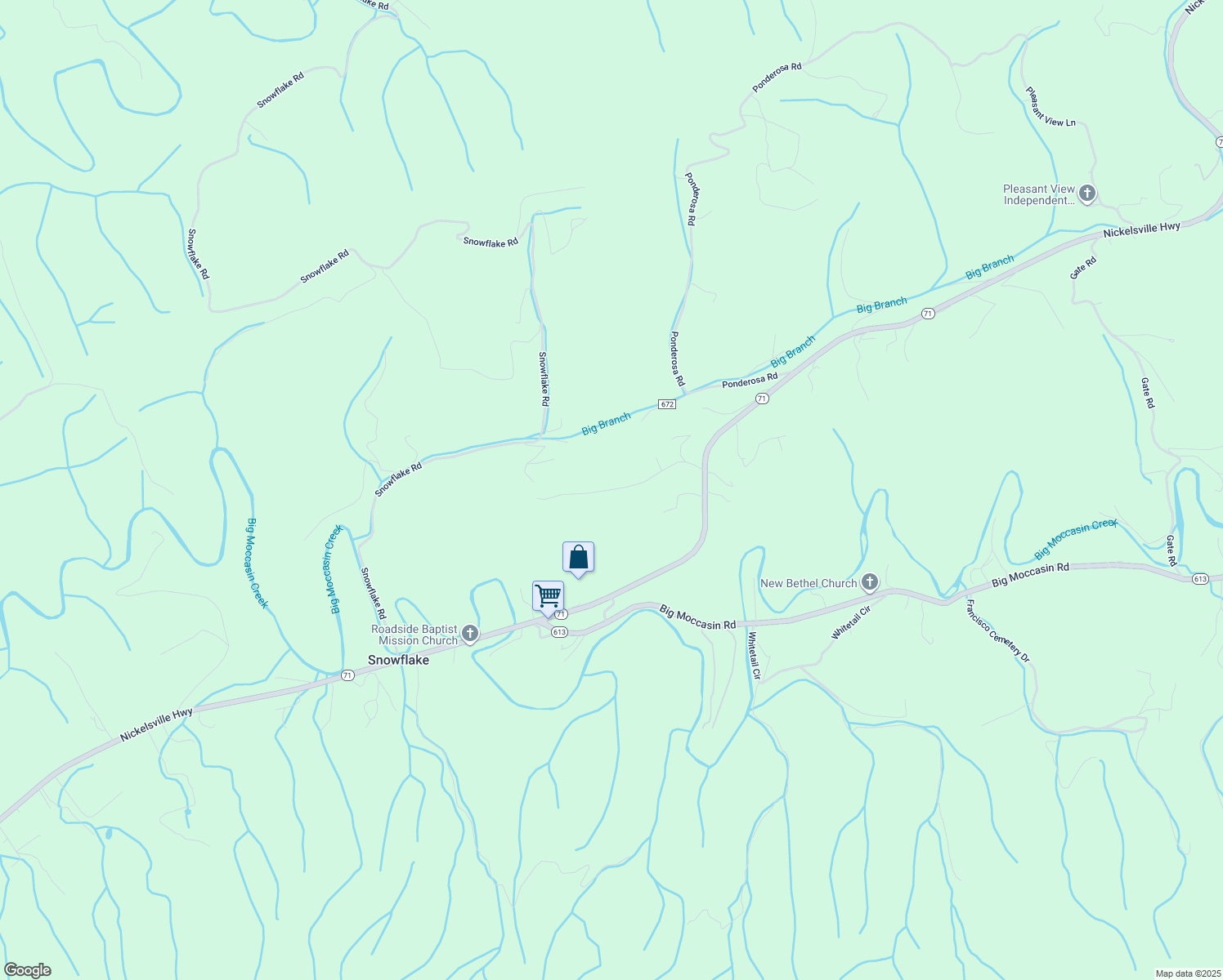 map of restaurants, bars, coffee shops, grocery stores, and more near State Route 928 in Scott County