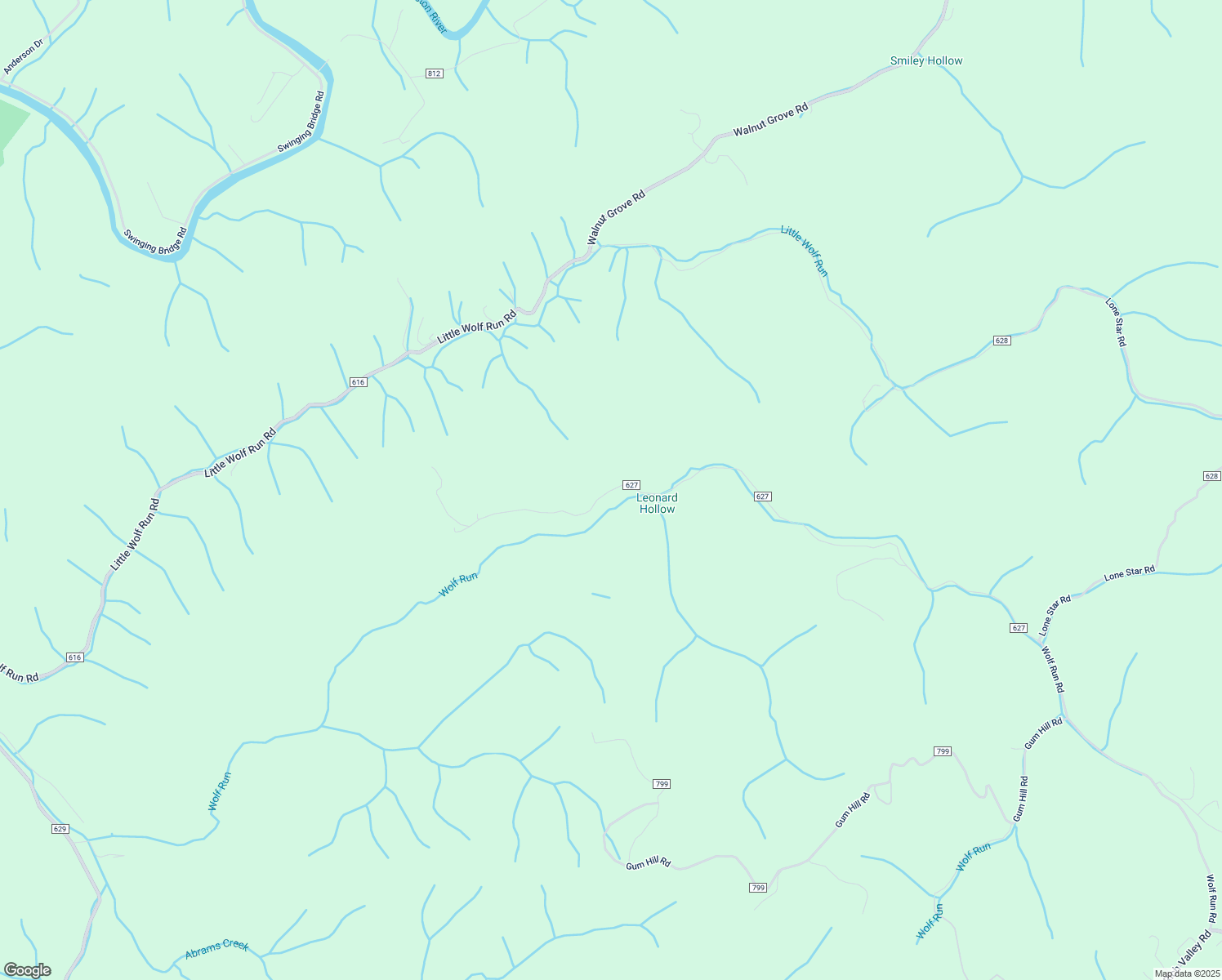 map of restaurants, bars, coffee shops, grocery stores, and more near 5701 Wolf Run Road in Bristol