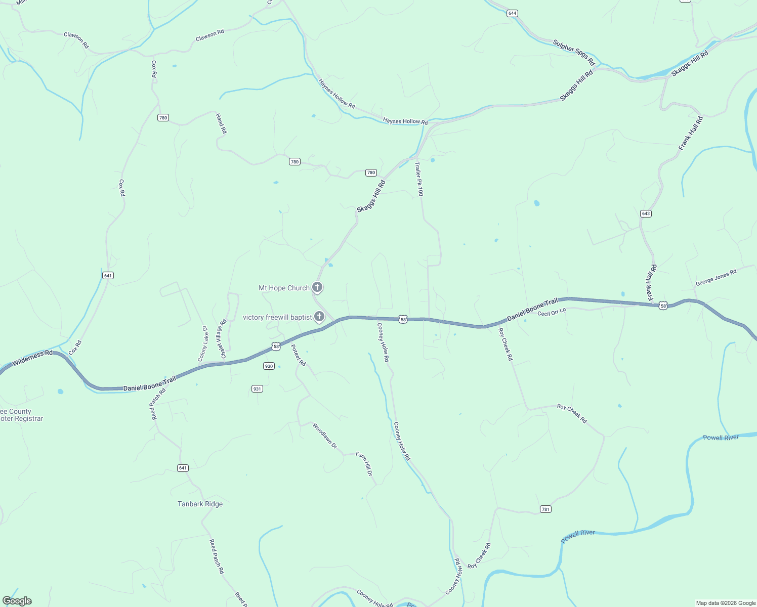 map of restaurants, bars, coffee shops, grocery stores, and more near State Road 1015 in Jonesville