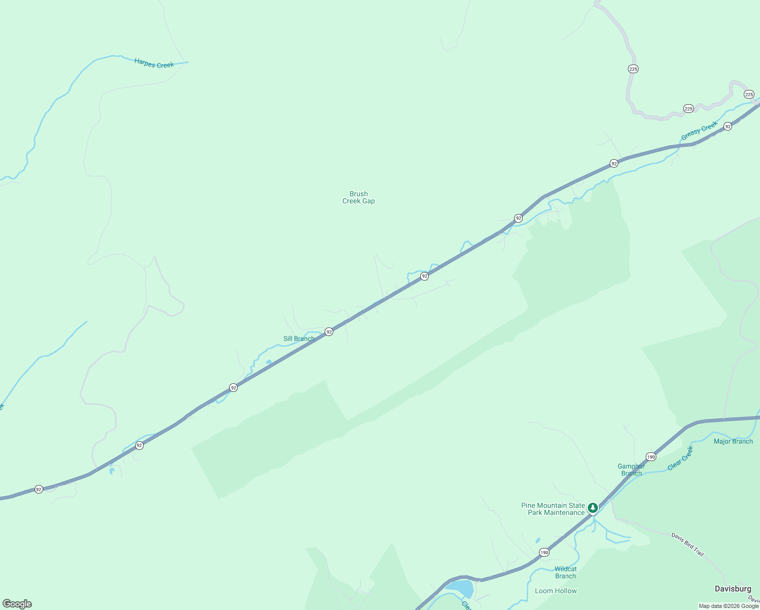 map of restaurants, bars, coffee shops, grocery stores, and more near 8890 Highway 92 in Pineville