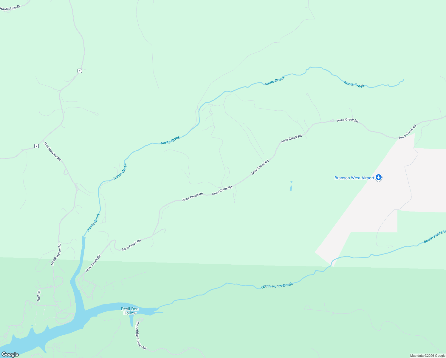 map of restaurants, bars, coffee shops, grocery stores, and more near 114 Westgate Lane in Reeds Spring