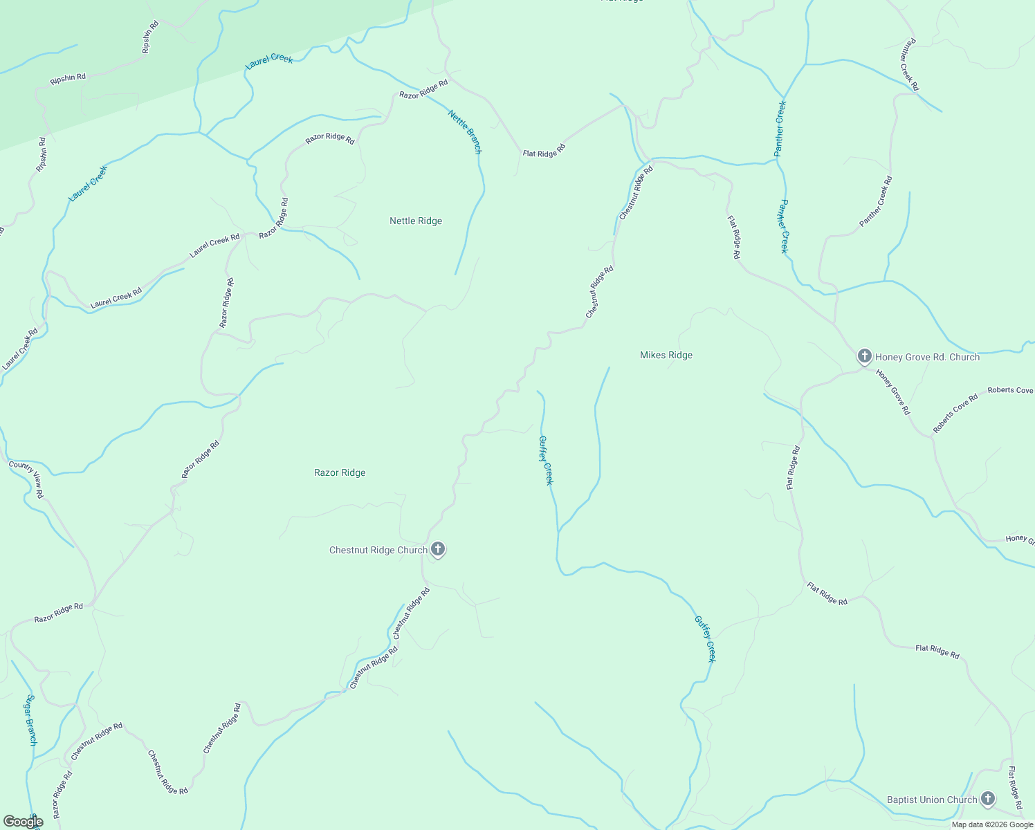 map of restaurants, bars, coffee shops, grocery stores, and more near 1205 Chestnut Ridge Road in Troutdale