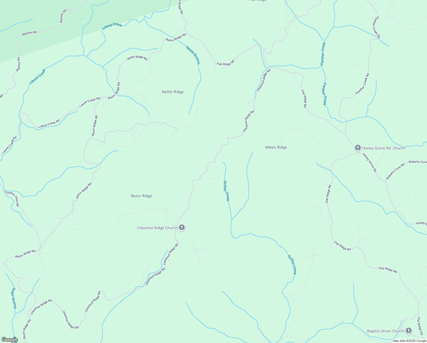 map of restaurants, bars, coffee shops, grocery stores, and more near 1205 Chestnut Ridge Road in Troutdale