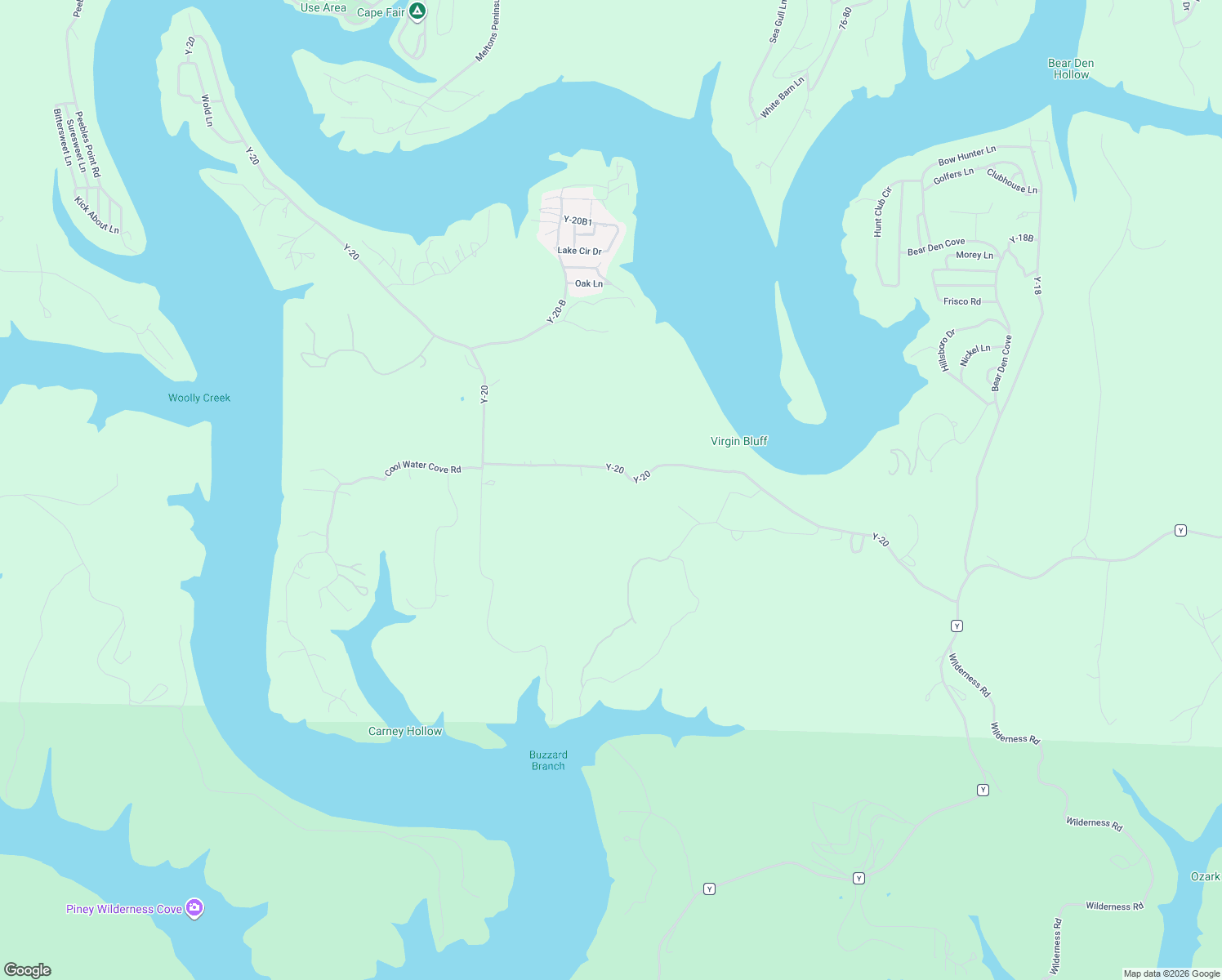 map of restaurants, bars, coffee shops, grocery stores, and more near 1077 Y-20 in Galena