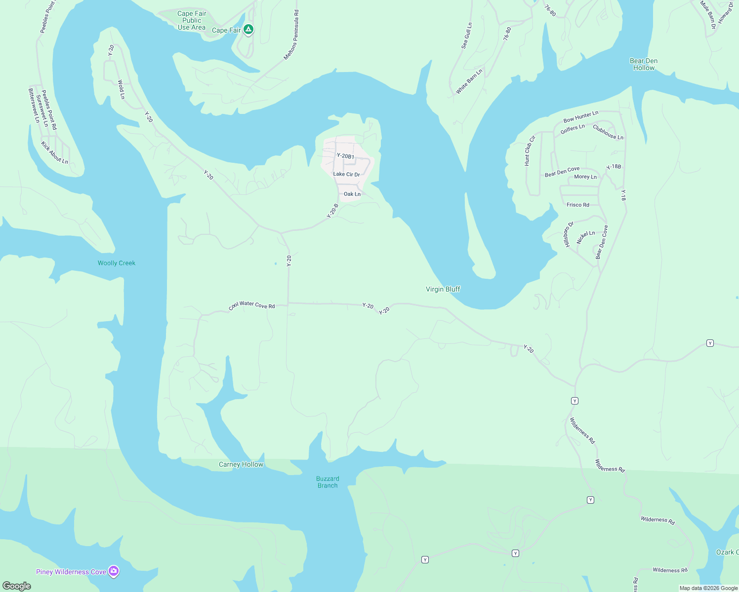map of restaurants, bars, coffee shops, grocery stores, and more near 1077-1145 Y-20 in Galena