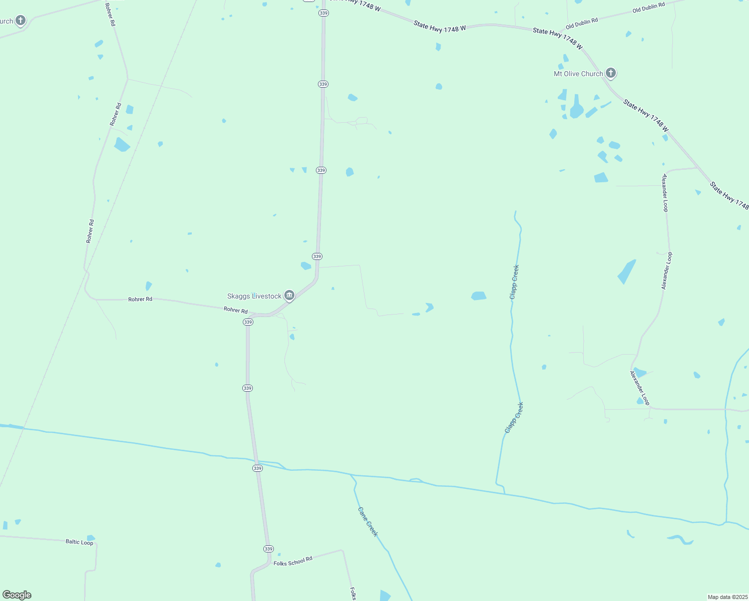 map of restaurants, bars, coffee shops, grocery stores, and more near 421 Paradise Road in Mayfield