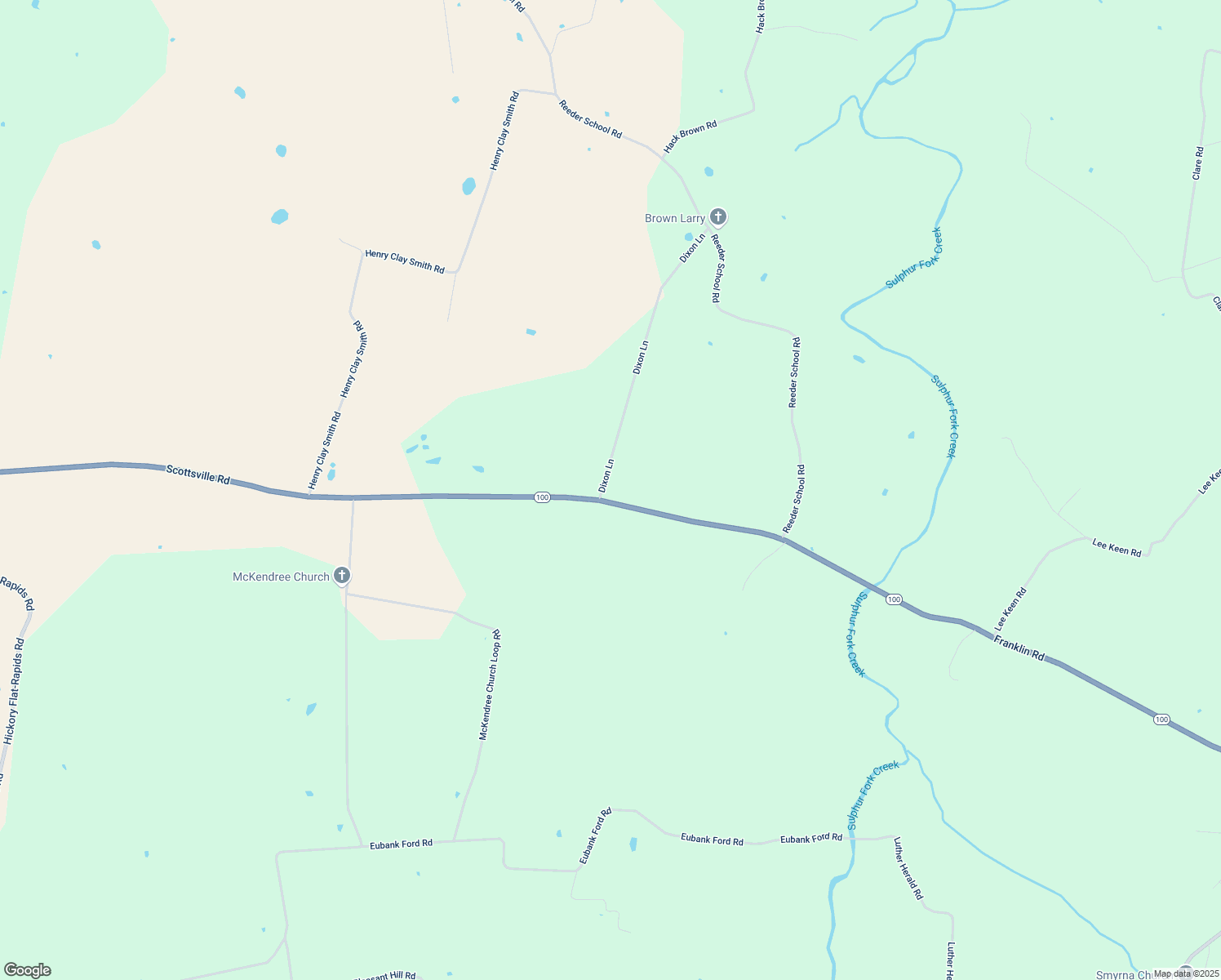 map of restaurants, bars, coffee shops, grocery stores, and more near 8423 Scottsville Road in Franklin