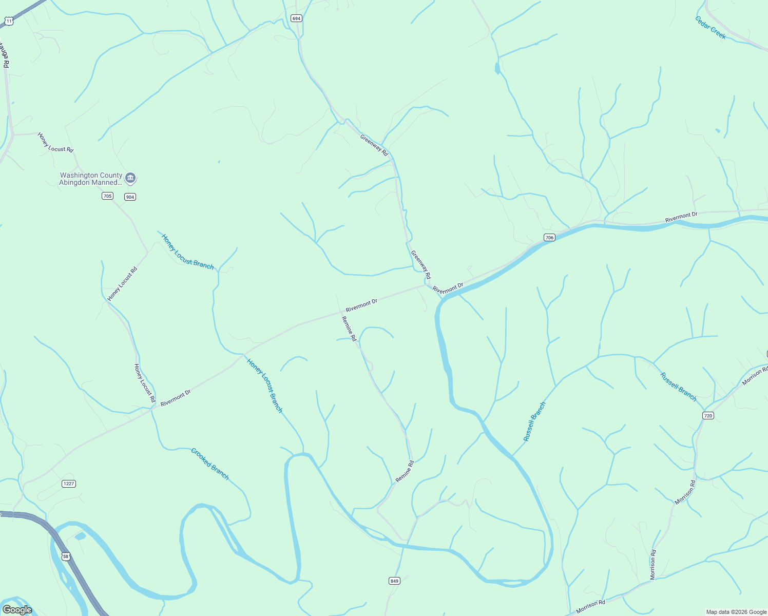 map of restaurants, bars, coffee shops, grocery stores, and more near 28360 Rivermont Drive in Meadowview