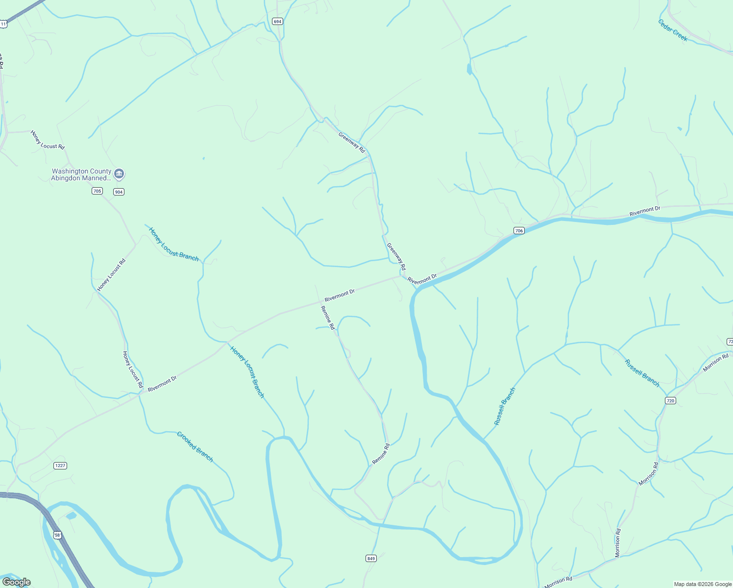 map of restaurants, bars, coffee shops, grocery stores, and more near 28360 Rivermont Drive in Meadowview