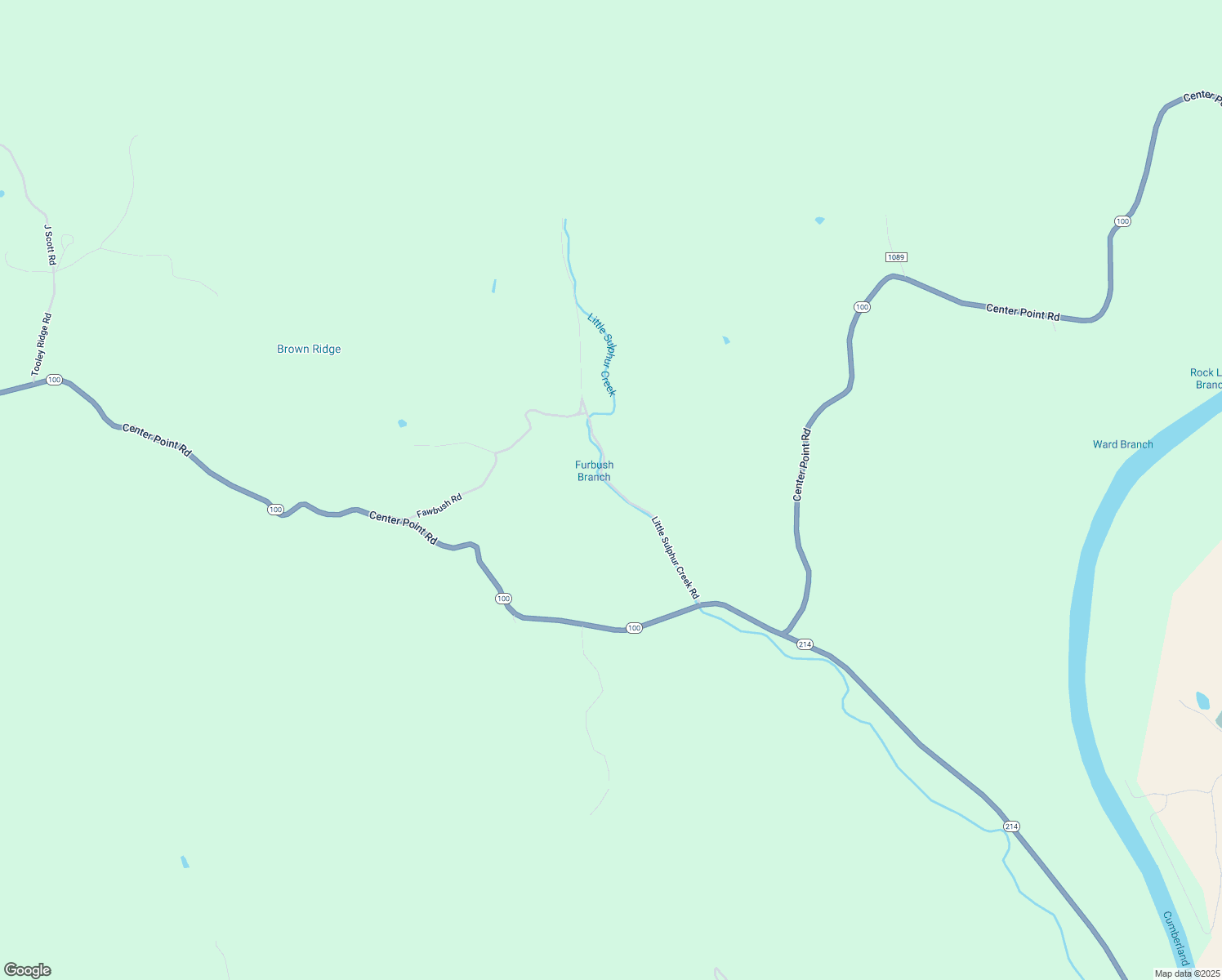 map of restaurants, bars, coffee shops, grocery stores, and more near 493 Little Sulphur Creek Road in Tompkinsville