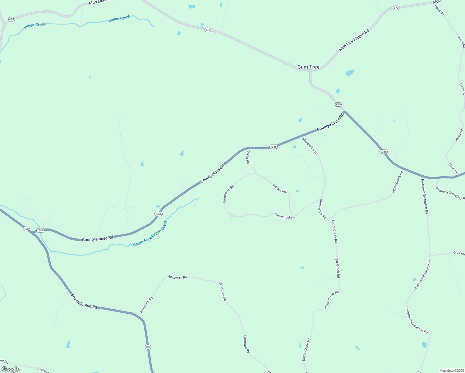 map of restaurants, bars, coffee shops, grocery stores, and more near Emmanual Road in Monroe County