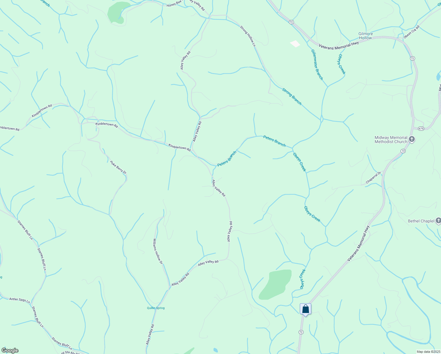 map of restaurants, bars, coffee shops, grocery stores, and more near 169 Cotton Hill Drive in Fort Blackmore