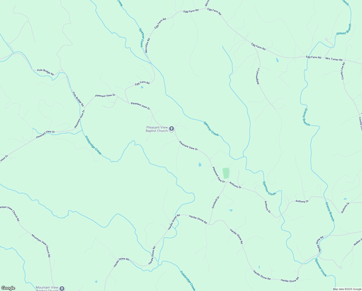 map of restaurants, bars, coffee shops, grocery stores, and more near 4612 Pleasant View Drive in Patrick Springs