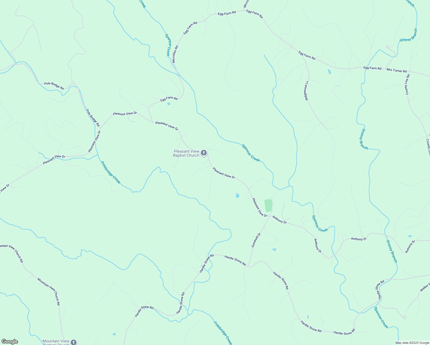 map of restaurants, bars, coffee shops, grocery stores, and more near 4612 Pleasant View Drive in Patrick Springs