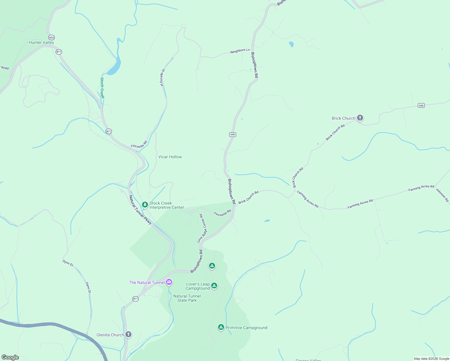 map of restaurants, bars, coffee shops, grocery stores, and more near 1421 Bishoptown Road in Duffield