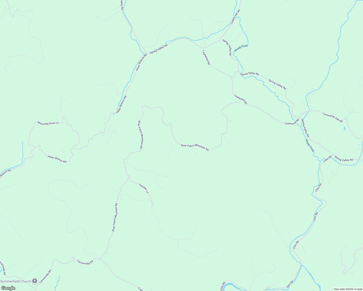 map of restaurants, bars, coffee shops, grocery stores, and more near Briar Patch Mountain Road in Fries